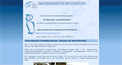 Desktop Screenshot of freiwilligendienst.de